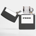 free you are FREE  Zippo Lighter