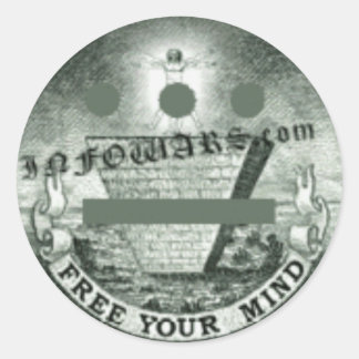 Free Your Mind Classic Round Sticker
