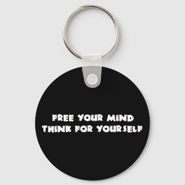 Free Your Mind Keychain (Front)