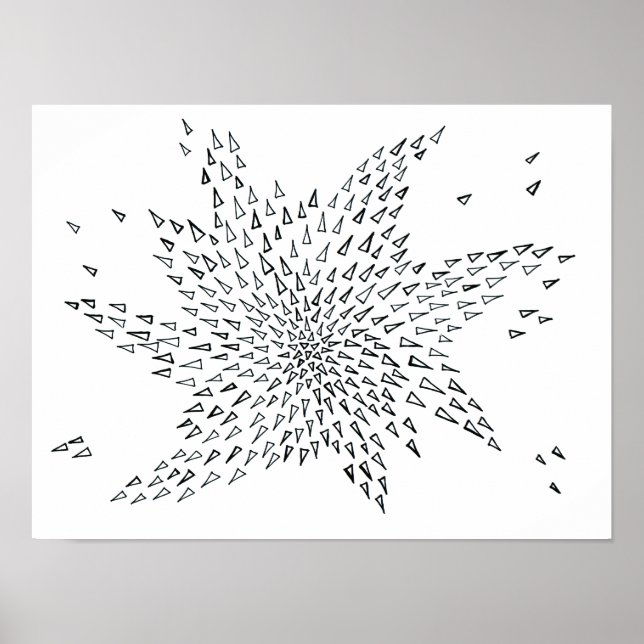 Free Yourself Abstract Poster (Front)