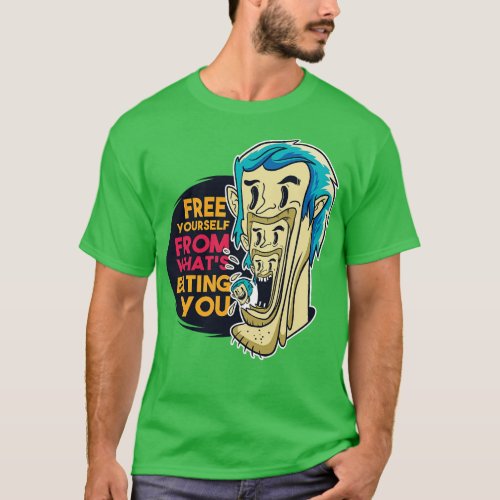 Free Yourself From Whats Eating You  T_Shirt