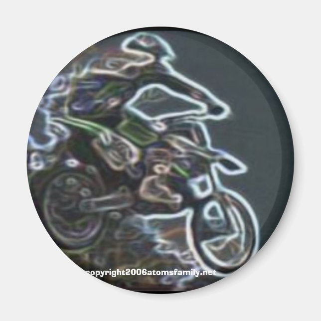 freeairtime,motocross magnet (Front)