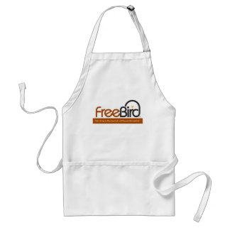 FreeBird White Apron