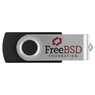 FreeBSD Foundation Logo Flash Drive