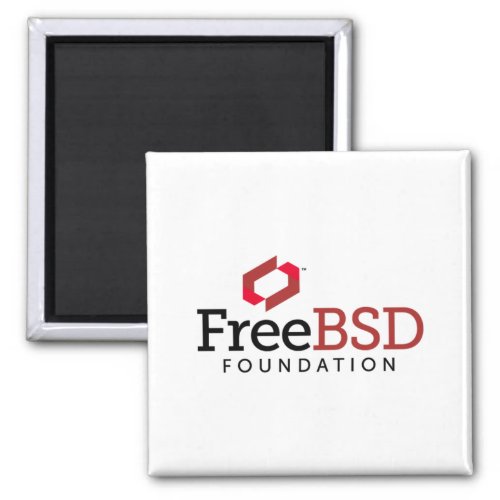 FreeBSD Foundation Logo Magnet