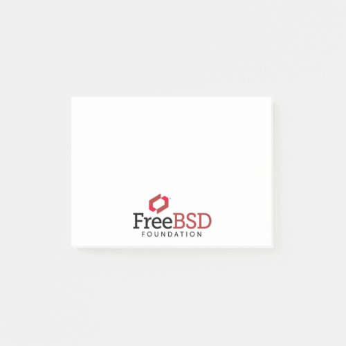 FreeBSD Foundation Logo Post_it Notes