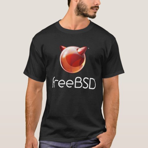 FreeBSD Project T_Shirt dark