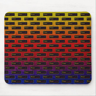 FreeClyde Logo Pattern Mousepad