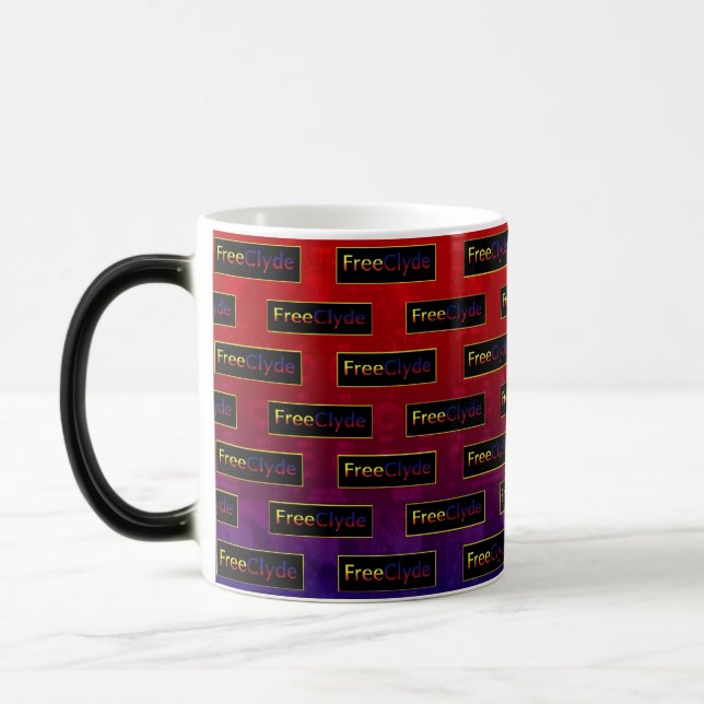 FreeClyde Morphing Mug! Color Morph Mug (Left)