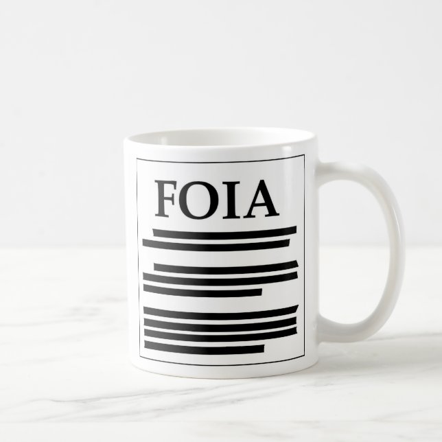 Freed of Information Act Coffee Mug (Right)