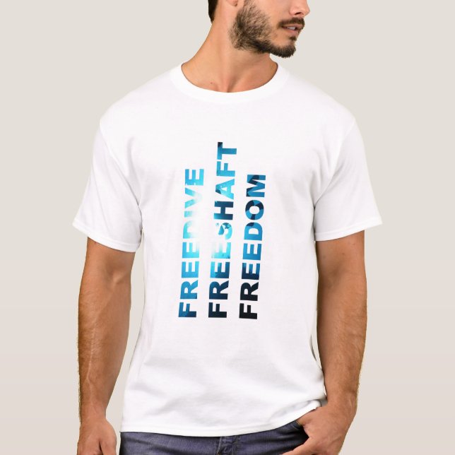 FREEDIVE FREESHAFT FREEDOM T-Shirt (Front)