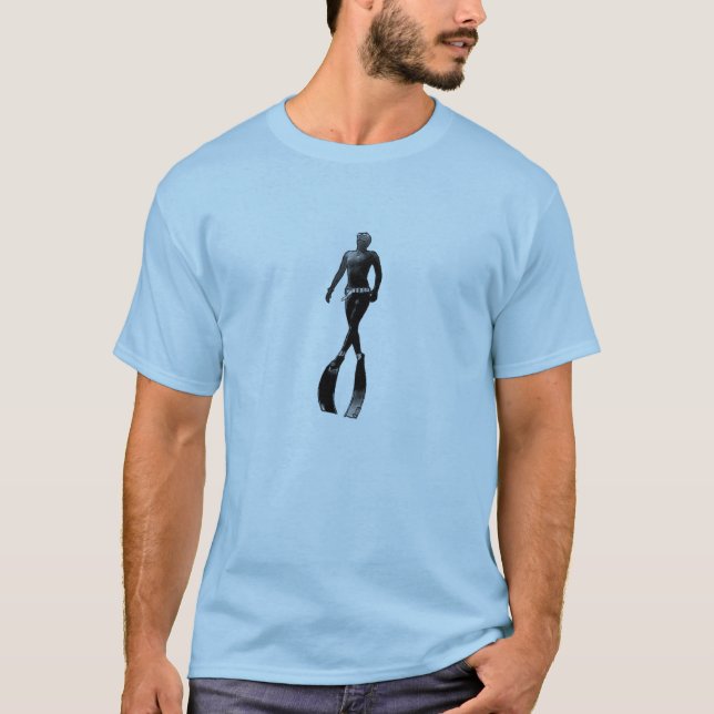 Freediver - Organic. Various (Mens) T-Shirt (Front)