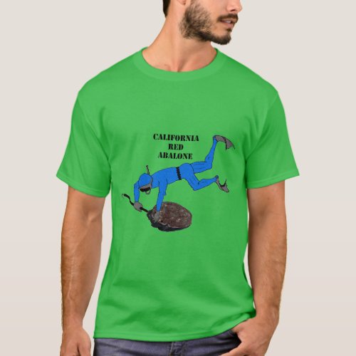 Freediving California Trophy Abalone Diver URM T_Shirt