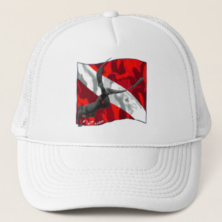 freediving copy trucker hat