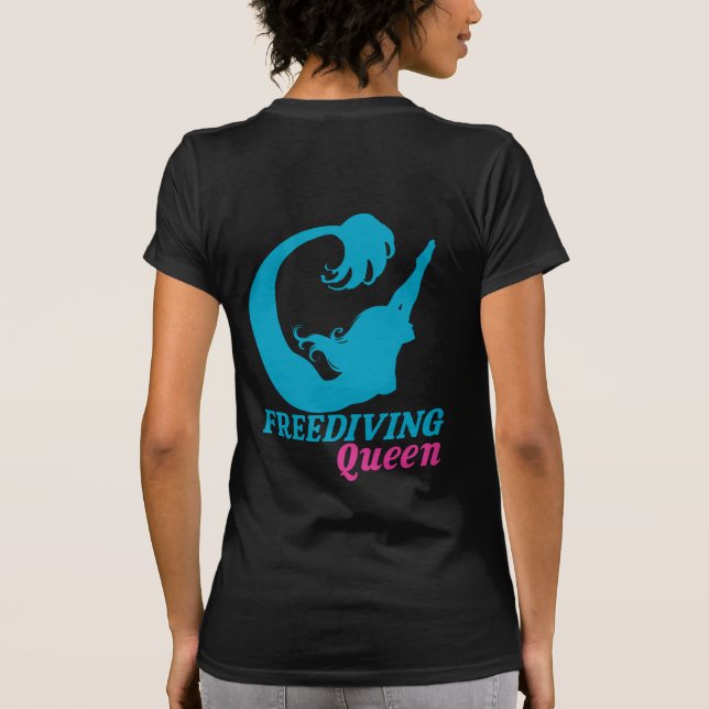 Freediving Queen T-Shirt (Back)