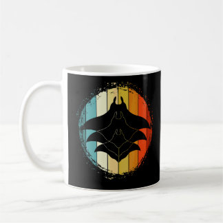 Freediving Stingray Manta Animal Ocean Manta Ray Coffee Mug
