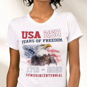 Freedom 1776 2026 America's 250th Anniversary T-Shirt