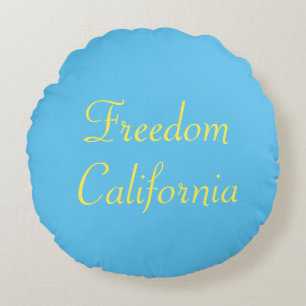 Freedom, a community in Santa Cruz County Round Pillow