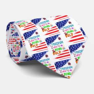 Freedom Accessories Lies In Being Bold Neck Tie