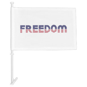 Freedom American Flag for Patriotic & Liberty Gift