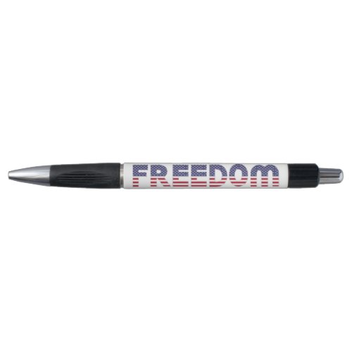 Freedom American Flag for Patriotic  Liberty Gift Pen