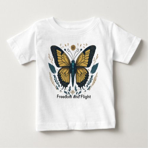 Freedom and Flight Baby T_Shirt