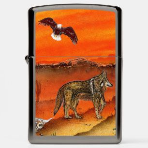 Freedom and Strength Zippo Lighter