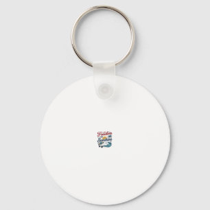 Freedom And Sunshine Vintage Beach Shirt Design (3 Keychain
