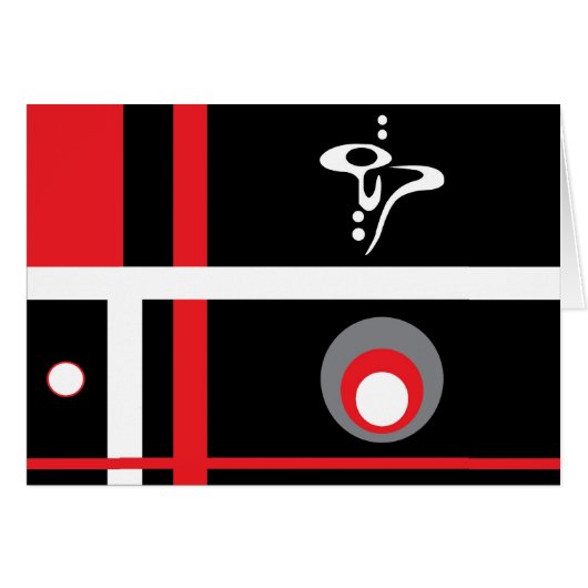 Freedom Arabic Caligraphy Card (Front Horizontal)