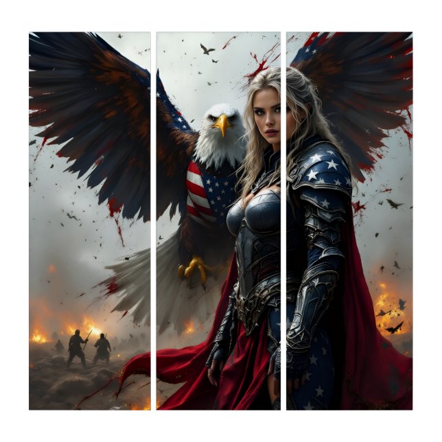 Freedom Calls  Triptych (Front)