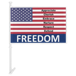 Freedom Car Flag