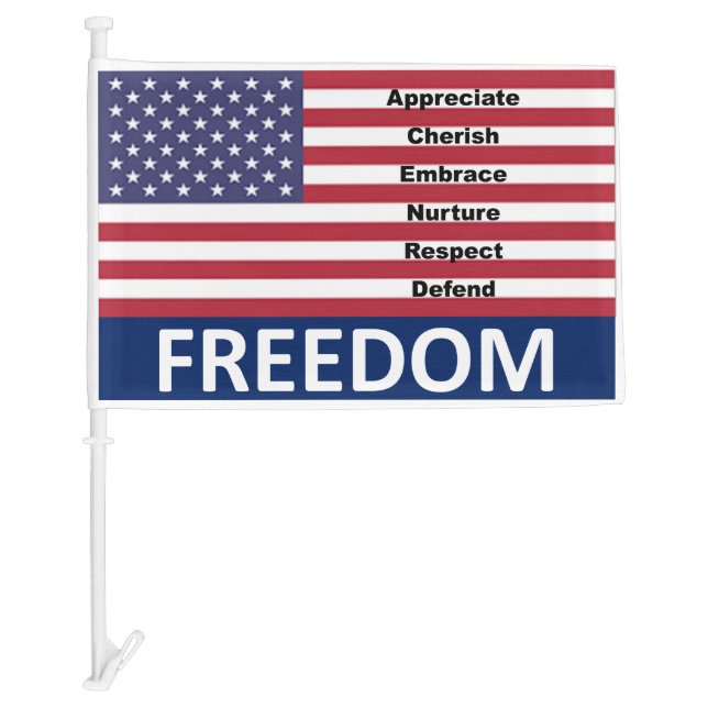 Freedom Car Flag (Front)