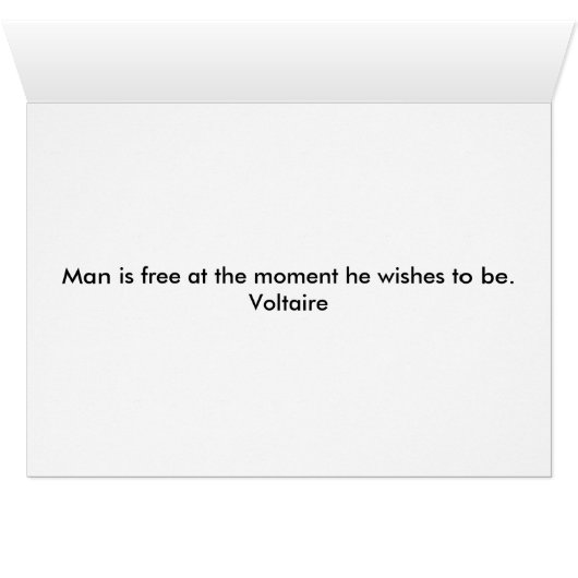 Freedom card (Inside Horizontal (Bottom))