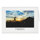 Freedom card (Front Horizontal)