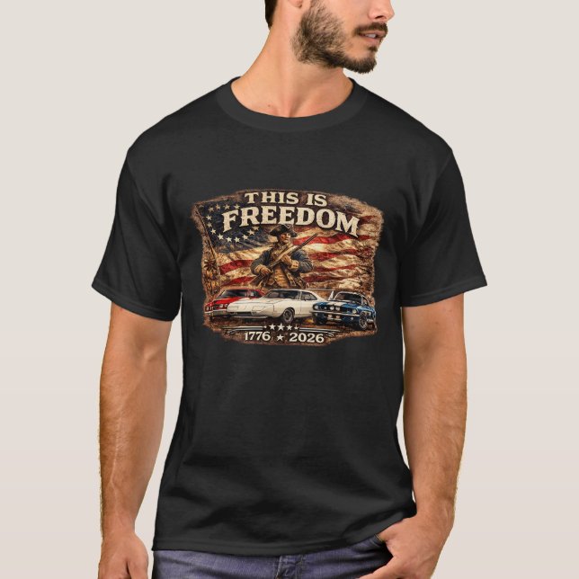 FREEDOM CARS T-Shirt (Front)