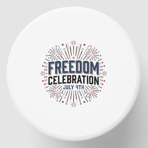 Freedom Celebration July 4th Patriotic Shirt Desig Mini Candle Favors