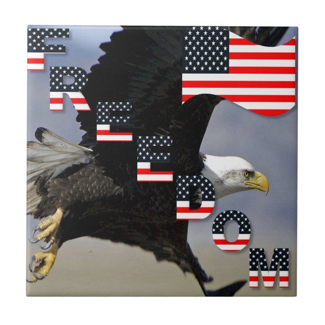 freedom ceramic tile (Front)