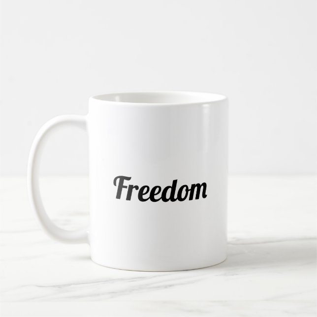 Freedom Coffee Mug (Left)