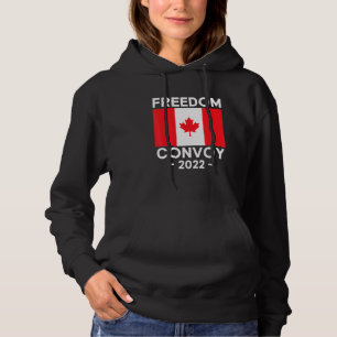 Freedom Convoy 2022 Support Our Truckers Canada US Hoodie