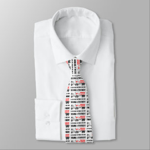 Freedom Convoy Canada Canadian Flag Neck Tie