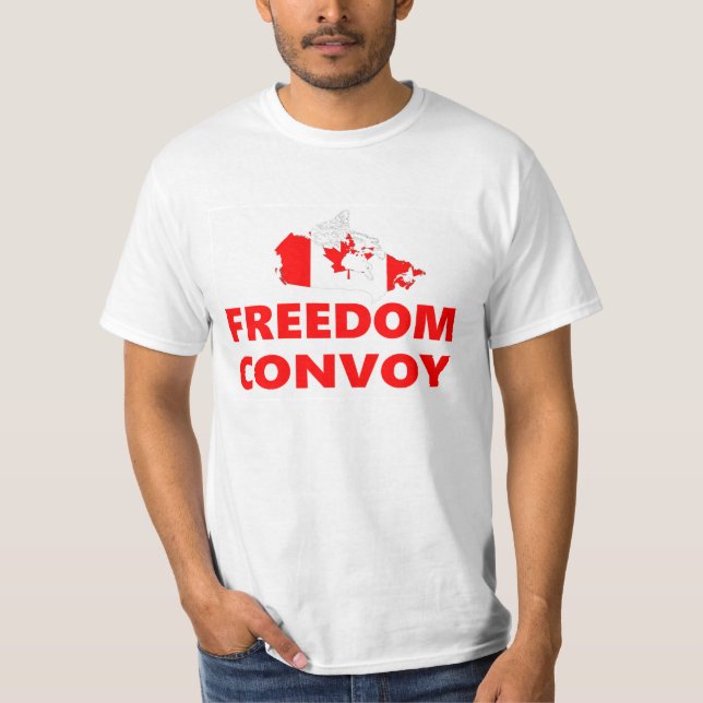 Freedom Convoy Canada T-Shirt (Front)