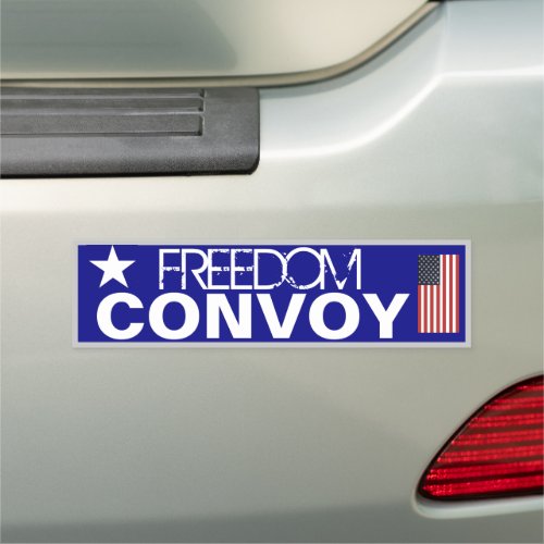 Freedom Convoy Car Magnet