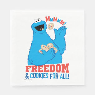 Freedom & Cookies For All! Paper Napkins