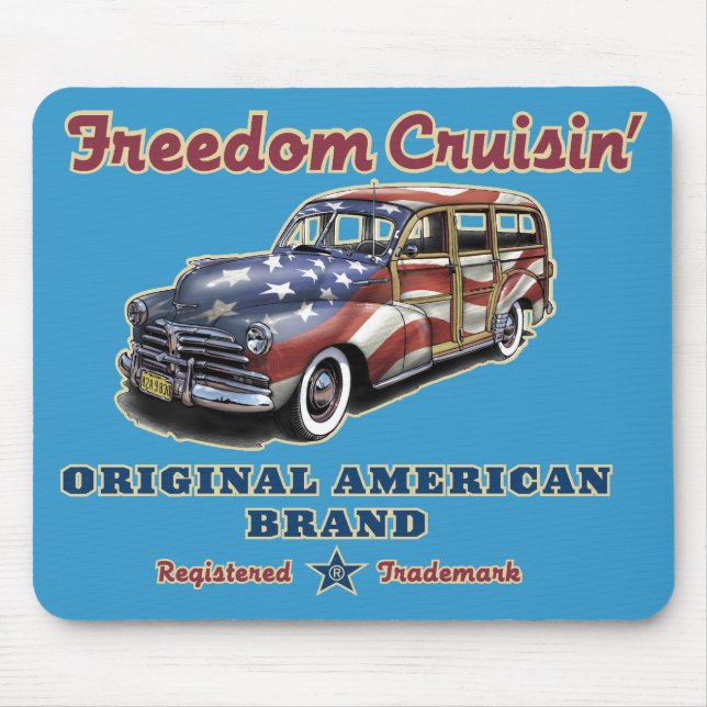 Freedom Cruisin' Mousepad (Front)