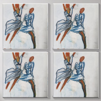 Freedom Dance- The Liberation Canvas Photo Tile