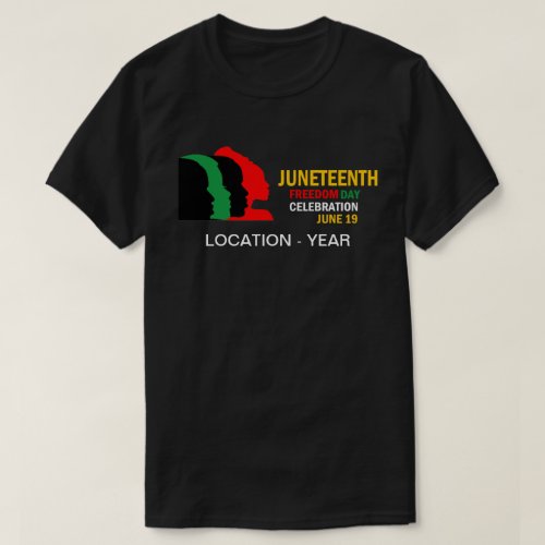 Freedom Day Celebration Juneteenth T_Shirt