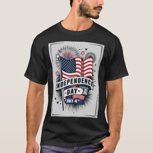 Freedom day design T_Shirt