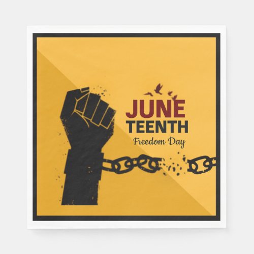 Freedom Day Juneteenth Napkins