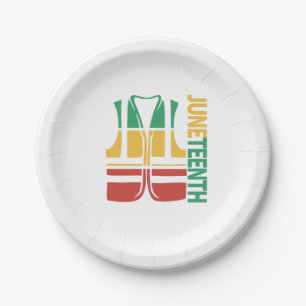 Freedom Day Vest Coworker Swagazon Associate Junet Paper Plates
