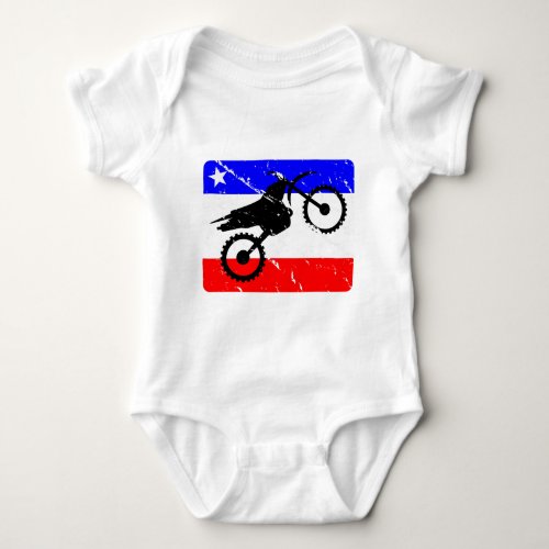 Freedom Dirt_Bike APPAREL Baby Bodysuit